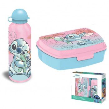 Disney Lilo és Stitch, A csillagkutya Cheeky szendvicsdoboz + alumínium kulacs szett Disney Lilo és Stitch, A csillagkutya Cheeky szendvicsdoboz + alumínium kulacs szett