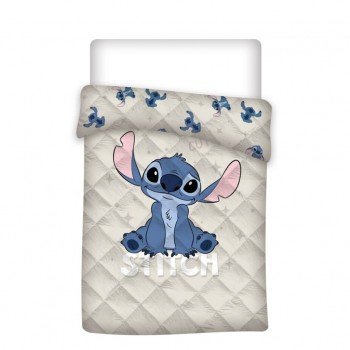Disney Lilo és Stitch, A csillagkutya Cute steppelt ágytakaró, paplan 140x200cm Disney Lilo és Stitch, A csillagkutya Cute steppelt ágytakaró, paplan 140x200cm