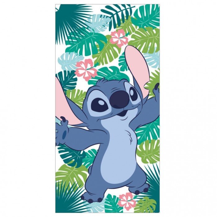 Disney Lilo és Stitch, A csillagkutya fürdőlepedő, strand törölköző 70x140cm (Fast Dry)