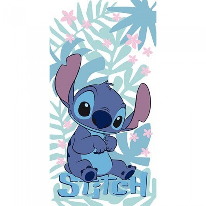 Disney Lilo és Stitch, A csillagkutya fürdőlepedő, strand törölköző 70x140cm (Fast Dry) II. osztály