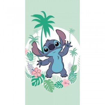 Disney Lilo és Stitch, A csillagkutya Green fürdőlepedő, strand törölköző 70x140cm Disney Lilo és Stitch, A csillagkutya Green fürdőlepedő, strand törölköző 70x140cm