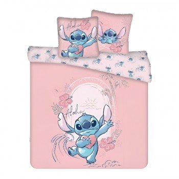 Disney Lilo és Stitch, A csillagkutya Heart dupla, kétszemélyes ágyneműhuzat 240×220cm, 65x65 cm Disney Lilo és Stitch, A csillagkutya Heart dupla, kétszemélyes ágyneműhuzat 240×220cm, 65x65 cm