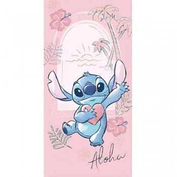 Disney Lilo és Stitch, A csillagkutya Heart fürdőlepedő, strand törölköző 70x140cm (Fast Dry) Disney Lilo és Stitch, A csillagkutya Heart fürdőlepedő, strand törölköző 70x140cm (Fast Dry)