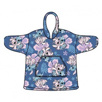 Disney Lilo és Stitch, A csillagkutya Hibiscus belebújós plüss polár takaró, poncsó 3-6 év Disney Lilo és Stitch, A csillagkutya Hibiscus belebújós plüss polár takaró, poncsó 3-6 év