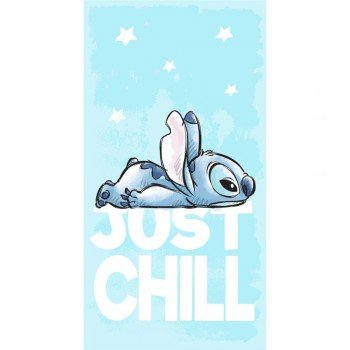 Disney Lilo és Stitch, A csillagkutya Just Chill fürdőlepedő, strand törölköző 70x140cm (Fast Dry) Disney Lilo és Stitch, A csillagkutya Just Chill fürdőlepedő, strand törölköző 70x140cm (Fast Dry)