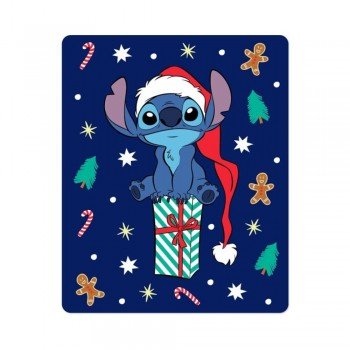 Disney Lilo és Stitch, A csillagkutya Karácsony polár takaró 130x160 cm Disney Lilo és Stitch, A csillagkutya Karácsony polár takaró 130x160 cm