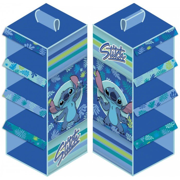 Disney Lilo és Stitch, A csillagkutya Leaf függő szekrényrendező 4 részes