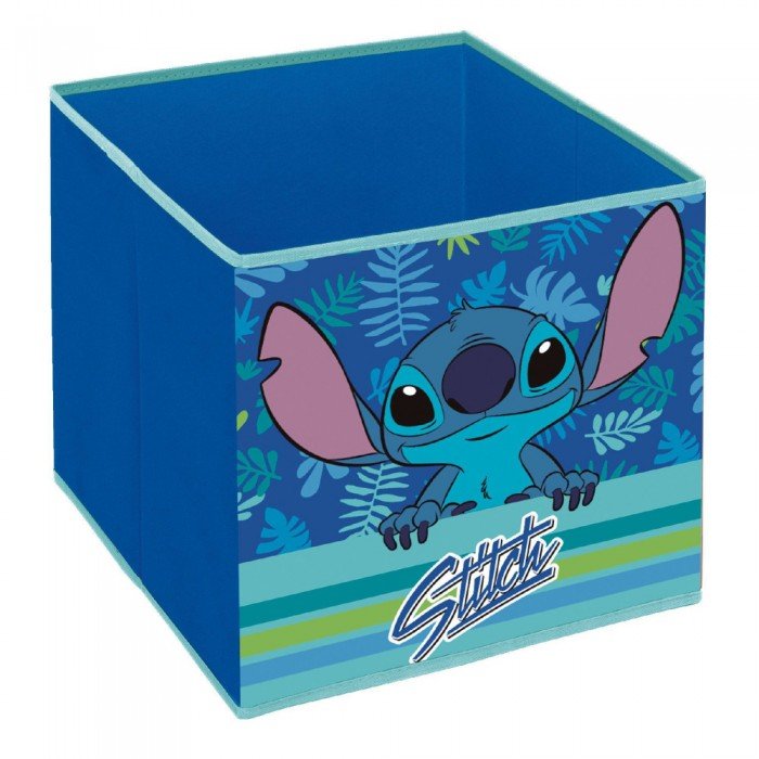 Disney Lilo és Stitch, A csillagkutya Leaf játéktároló 31×31×31 cm Disney Lilo és Stitch, A csillagkutya Leaf játéktároló 31×31×31 cm