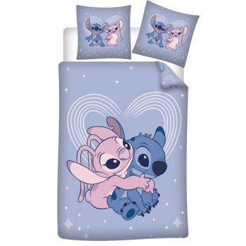 Disney Lilo és Stitch, A csillagkutya Love ágyneműhuzat 140×200cm, 70x90 cm Disney Lilo és Stitch, A csillagkutya Love ágyneműhuzat 140×200cm, 70x90 cm