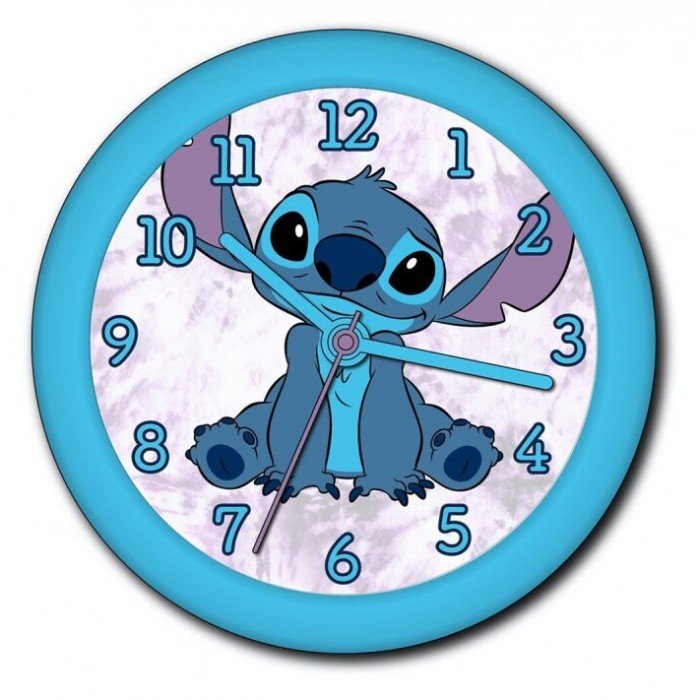 Disney Lilo és Stitch, A csillagkutya Magical falióra 25 cm II. osztály