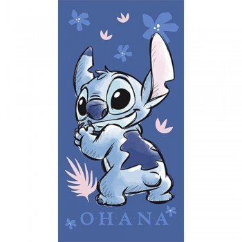 Disney Lilo és Stitch, A csillagkutya Ohana fürdőlepedő, strand törölköző 70x140cm (Fast Dry) Disney Lilo és Stitch, A csillagkutya Ohana fürdőlepedő, strand törölköző 70x140cm (Fast Dry)