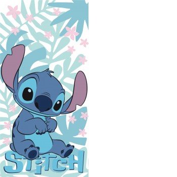 Disney Lilo és Stitch, A csillagkutya Palm Leaves fürdőlepedő, strand törölköző 70x140cm Disney Lilo és Stitch, A csillagkutya Palm Leaves fürdőlepedő, strand törölköző 70x140cm
