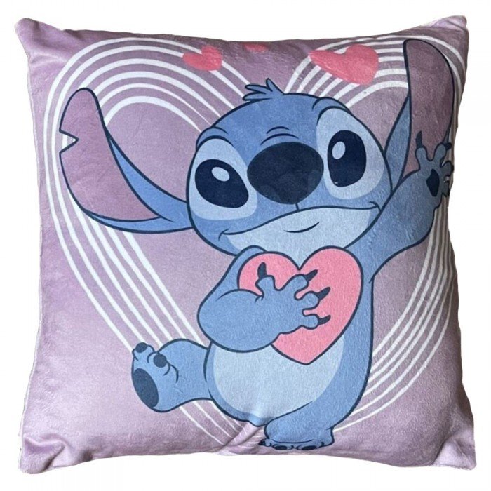 Disney Lilo és Stitch párna, díszpárna 35x35 cm