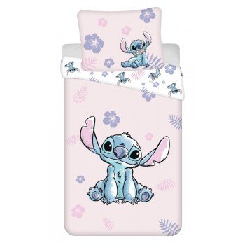 Disney Lilo és Stitch, A csillagkutya Pink ágyneműhuzat 140×200cm, 70×90 cm Disney Lilo és Stitch, A csillagkutya Pink ágyneműhuzat 140×200cm, 70×90 cm