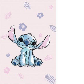 Disney Lilo és Stitch, A csillagkutya Pink mikroflanel takaró 100x150cm Disney Lilo és Stitch, A csillagkutya Pink mikroflanel takaró 100x150cm