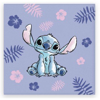Disney Lilo és Stitch, A csillagkutya Purple kéztörlő, arctörlő, törölköző 30x30cm Disney Lilo és Stitch, A csillagkutya Purple kéztörlő, arctörlő, törölköző 30x30cm