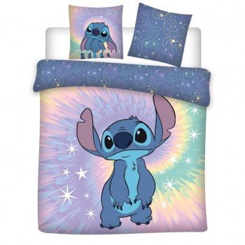 Disney Lilo és Stitch, A csillagkutya Tie-dye dupla, kétszemélyes ágyneműhuzat 240×220cm, 65x65 cm Disney Lilo és Stitch, A csillagkutya Tie-dye dupla, kétszemélyes ágyneműhuzat 240×220cm, 65x65 cm