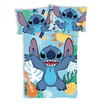 Disney Lilo és Stitch, A csillagkutya Tropical Paradise gyerek ágyneműhuzat 100×135 cm, 40×60 cm Disney Lilo és Stitch, A csillagkutya Tropical Paradise gyerek ágyneműhuzat 100×135 cm, 40×60 cm