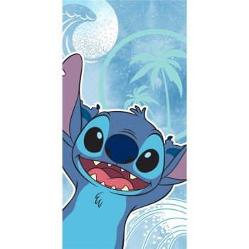 Disney Lilo és Stitch, A csillagkutya Wave fürdőlepedő, strand törölköző 70x140cm Disney Lilo és Stitch, A csillagkutya Wave fürdőlepedő, strand törölköző 70x140cm