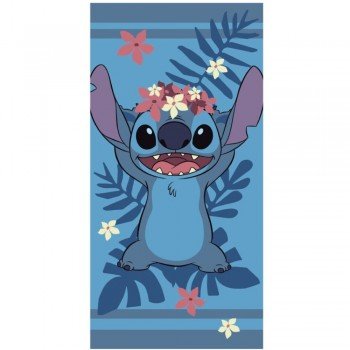 Disney Lilo és Stitch, A csillagkutya Wreath fürdőlepedő, strand törölköző 70x140cm (Fast Dry) Disney Lilo és Stitch, A csillagkutya Wreath fürdőlepedő, strand törölköző 70x140cm (Fast Dry)