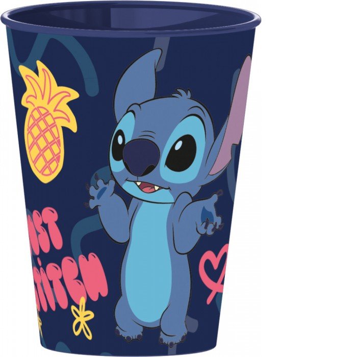 Disney Lilo és Stitch Palms pohár, műanyag 260 ml