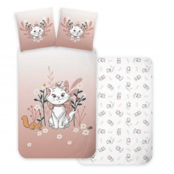 Disney Marie cica Ombre gyerek ágyneműhuzat 100×135 cm, 40×60 cm Disney Marie cica Ombre gyerek ágyneműhuzat 100×135 cm, 40×60 cm