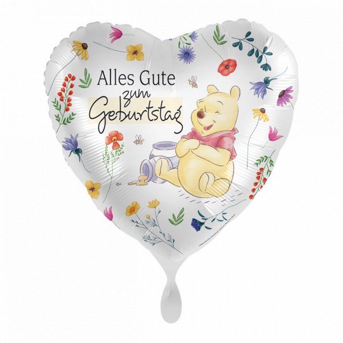 Disney Micimackó Fun Alles Gute zum Geburtstag fólia lufi 43 cm Disney Micimackó Fun Alles Gute zum Geburtstag fólia lufi 43 cm