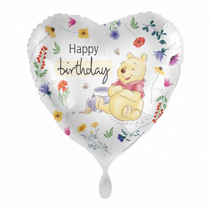 Disney Micimackó Fun Happy Birthday fólia lufi 43 cm