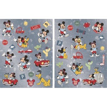 Disney Mickey and Pluto hologrammos matrica szett