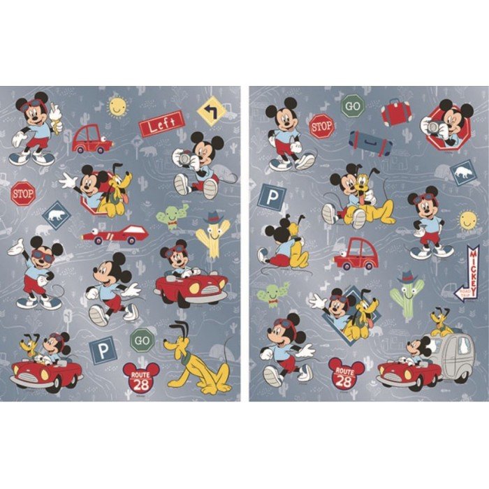 Disney Mickey and Pluto hologrammos matrica szett