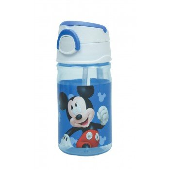 Disney Mickey Blue műanyag kulacs akasztóval 350 ml Disney Mickey Blue műanyag kulacs akasztóval 350 ml