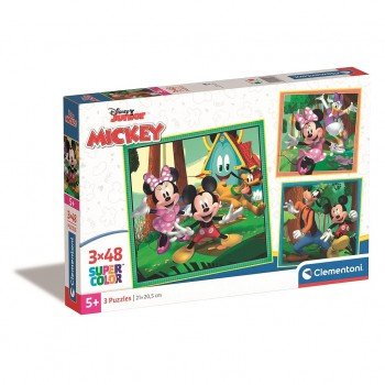 Disney Mickey Clubhouse 3x48 db-os puzzle Clementoni Disney Mickey Clubhouse 3x48 db-os puzzle Clementoni