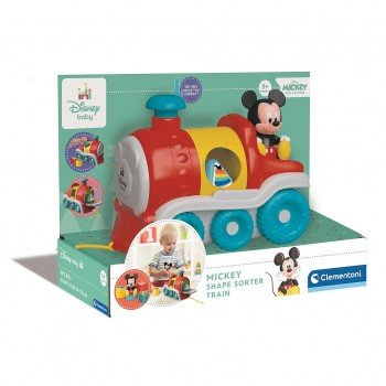 Disney Mickey Express formaválogató vonat Clementoni Disney Mickey Express formaválogató vonat Clementoni