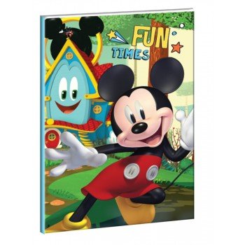 Disney Mickey Fun Times B/5 vonalas füzet 40 lapos Disney Mickey Fun Times B/5 vonalas füzet 40 lapos