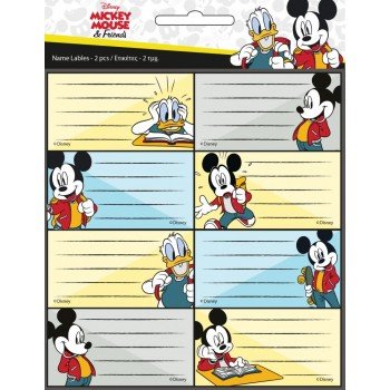 Disney Mickey füzetcímke 16 db-os Disney Mickey füzetcímke 16 db-os