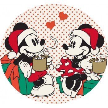 Disney Mickey Gift Karácsony formapárna, díszpárna 31x31 cm