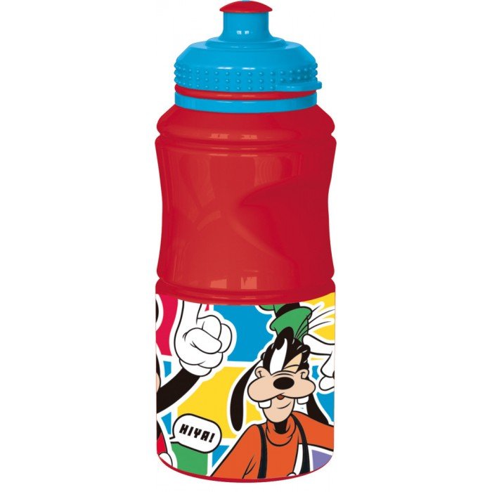 Disney Mickey Goofy kulacs, sportpalack 380 ml