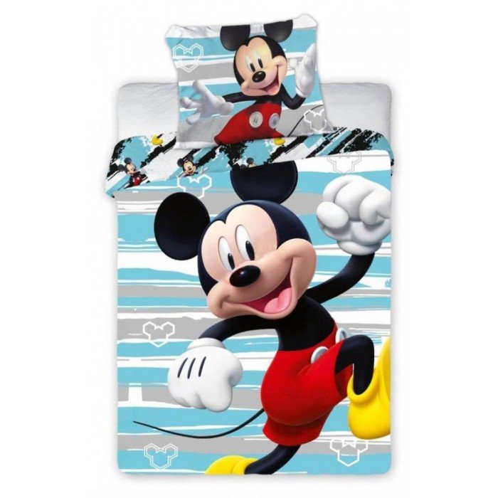 Disney Mickey Gyerek ágyneműhuzat 100×135cm, 40×60 cm