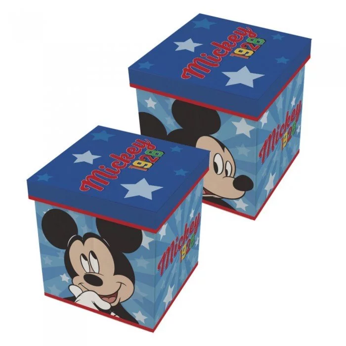 Disney Mickey játéktároló 30×30×30 cm Disney Mickey játéktároló 30×30×30 cm
