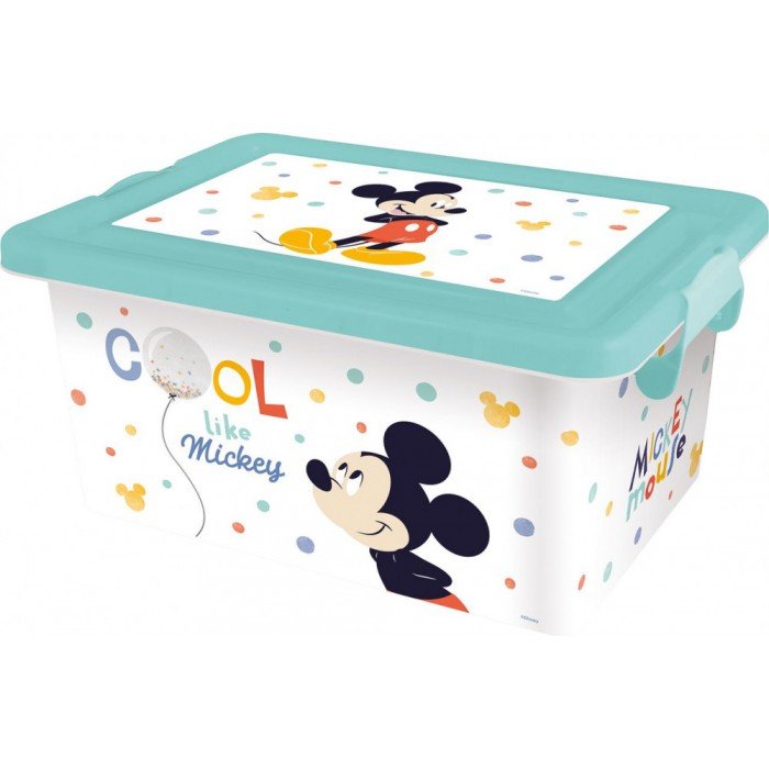 Disney Mickey műanyag tároló doboz 7 L