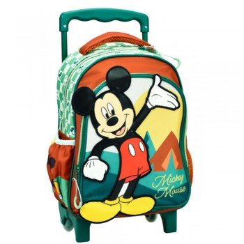 Disney Mickey Nature gurulós ovis hátizsák, táska 30 cm Disney Mickey Nature gurulós ovis hátizsák, táska 30 cm