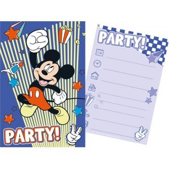 Disney Mickey party meghívó Disney Mickey party meghívó
