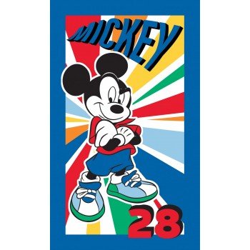 Disney Mickey Player 28 kéztörlő arctörlő, törölköző 30*50cm Disney Mickey Player 28 kéztörlő arctörlő, törölköző 30*50cm