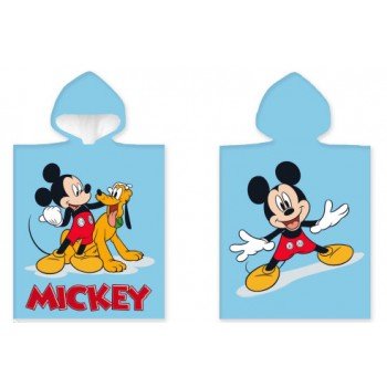Disney Mickey, Pluto strand törölköző poncsó 50x100 cm