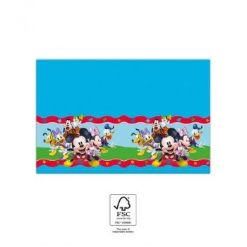 Disney Mickey Rock the House papír asztalterítő 120x180 cm FSC