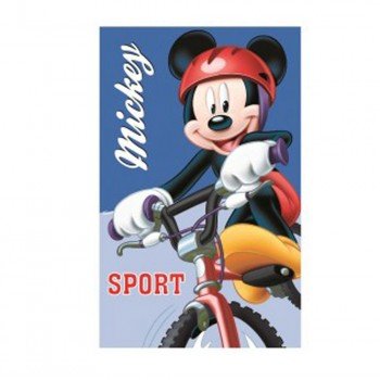 Disney Mickey Sporty Navy-Blue kéztörlő arctörlő, törölköző 35x65cm Disney Mickey Sporty Navy-Blue kéztörlő arctörlő, törölköző 35x65cm