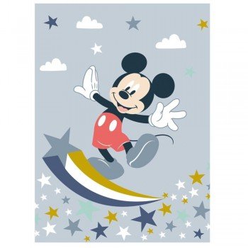 Disney Mickey Star polár takaró 110x150cm Disney Mickey Star polár takaró 110x150cm