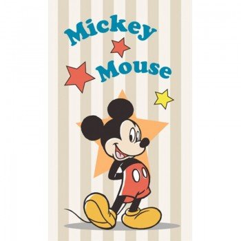 Disney Mickey Star kéztörlő, arctörlő, törölköző 30x50 cm Disney Mickey Star kéztörlő, arctörlő, törölköző 30x50 cm