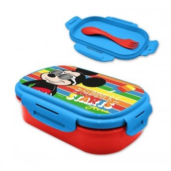 Disney Mickey Starts szendvicsdoboz + evőeszköz szett Disney Mickey Starts szendvicsdoboz + evőeszköz szett