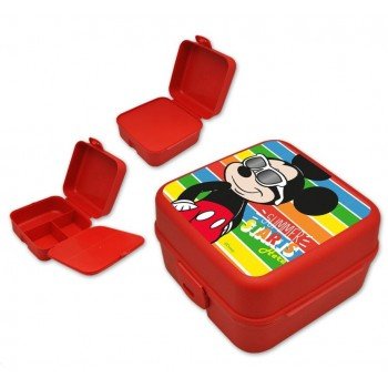Disney Mickey Summer több rekeszes uzsonnás doboz, szendvicsdoboz Disney Mickey Summer több rekeszes uzsonnás doboz, szendvicsdoboz